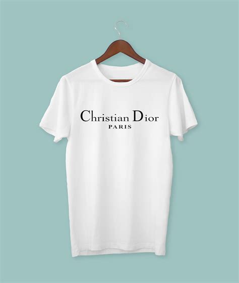 christian dior men's white t shirt